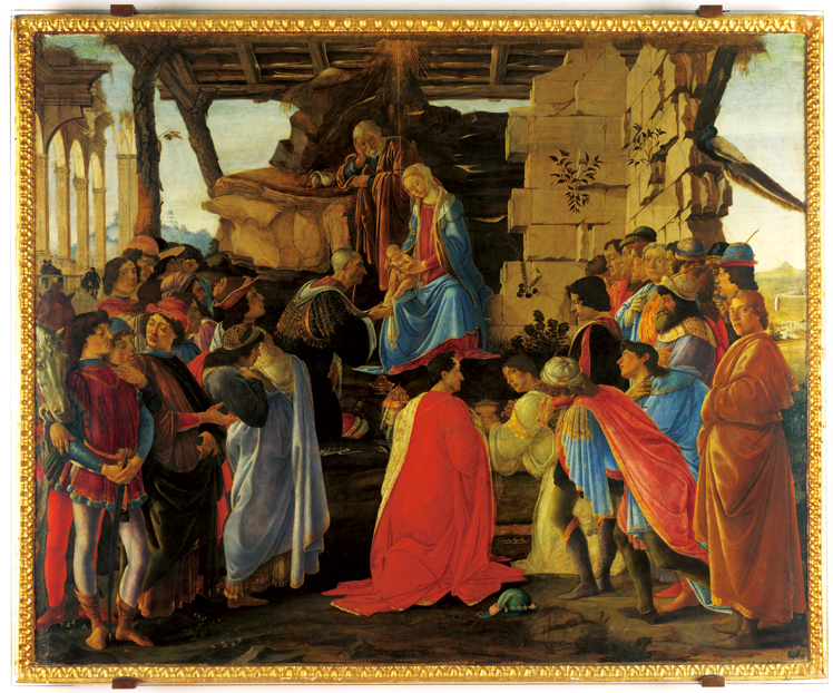  桑德罗·波提切利  Sandro Botticelli——贤士朝圣 (4)